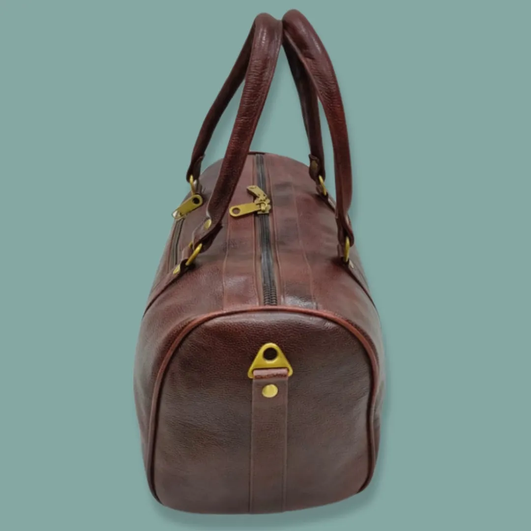 Starco Genuine Leather Duffle Bag 2