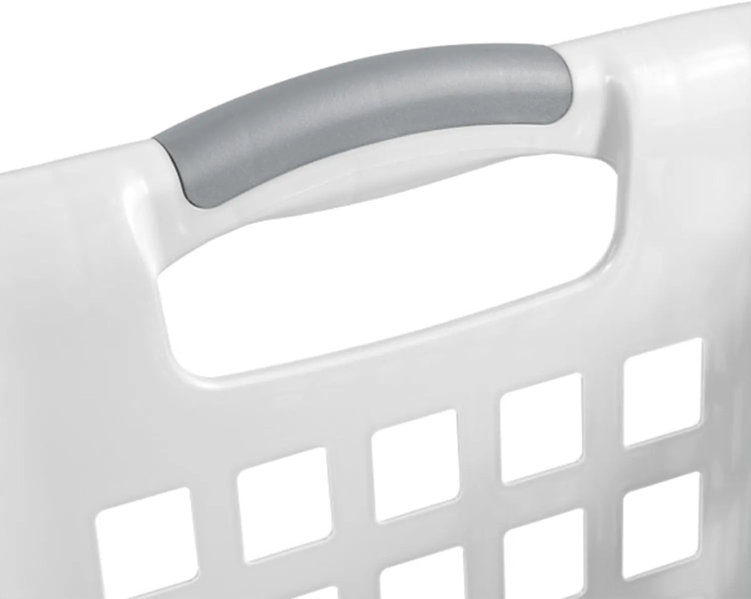 Sterilite 12 Pack Plastic Laundry Basket Clothes Hamper, 2 Bushel, Ultra, White