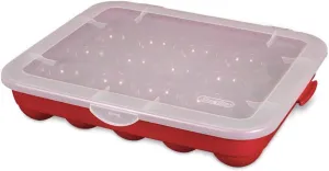 Sterilite Christmas Ornament Storage Case.