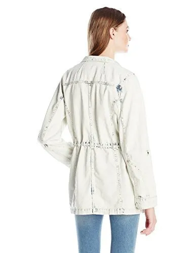 Steve Madden Denim Anorakacid Denimmedium