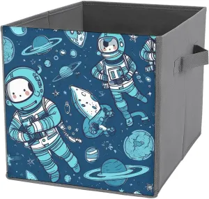 Storage Baskets Soar Into Space Printed Storage Bags Storage Bins Storage Containers for Organizing Home Office Dormitory