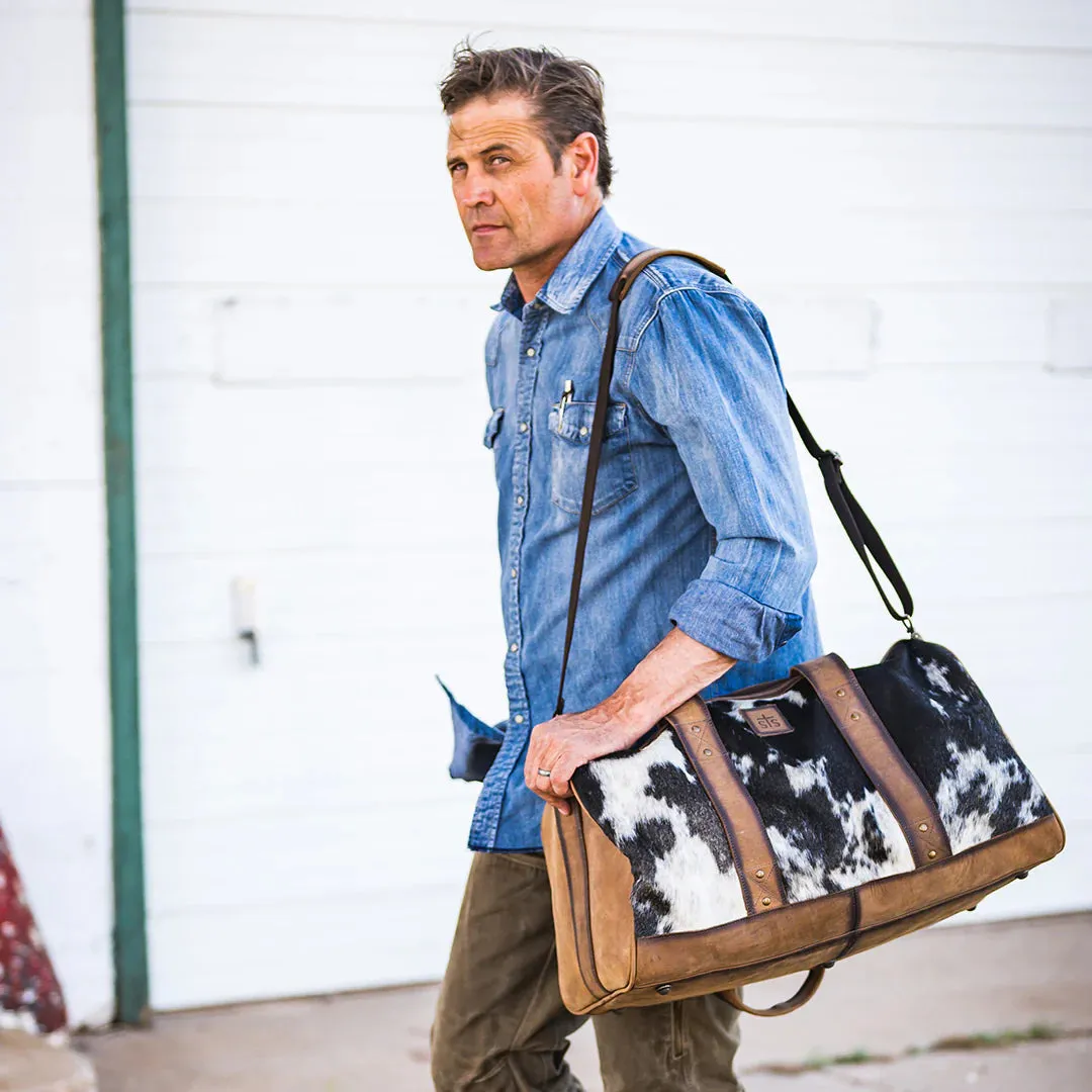 STS Ranchwear Cowhide Saltillo Duffle Bag