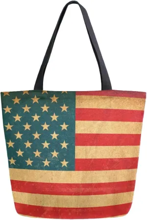 SUABO Tote Bag Kitchen Reusable Grocery Bags Canvas Shopping Bag for Mom's Gift Outdoor