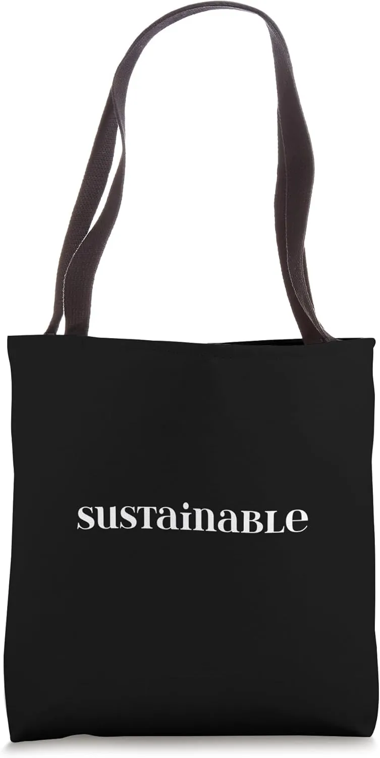 Sustainable Fashion Eco Friendly Ethical Holistic Approach Tote Bag