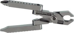 SWISS TECH ST50022 Stainless Steel 6-in-1 Key Chain Multi Tool, Polished Finish (Single Pack)
