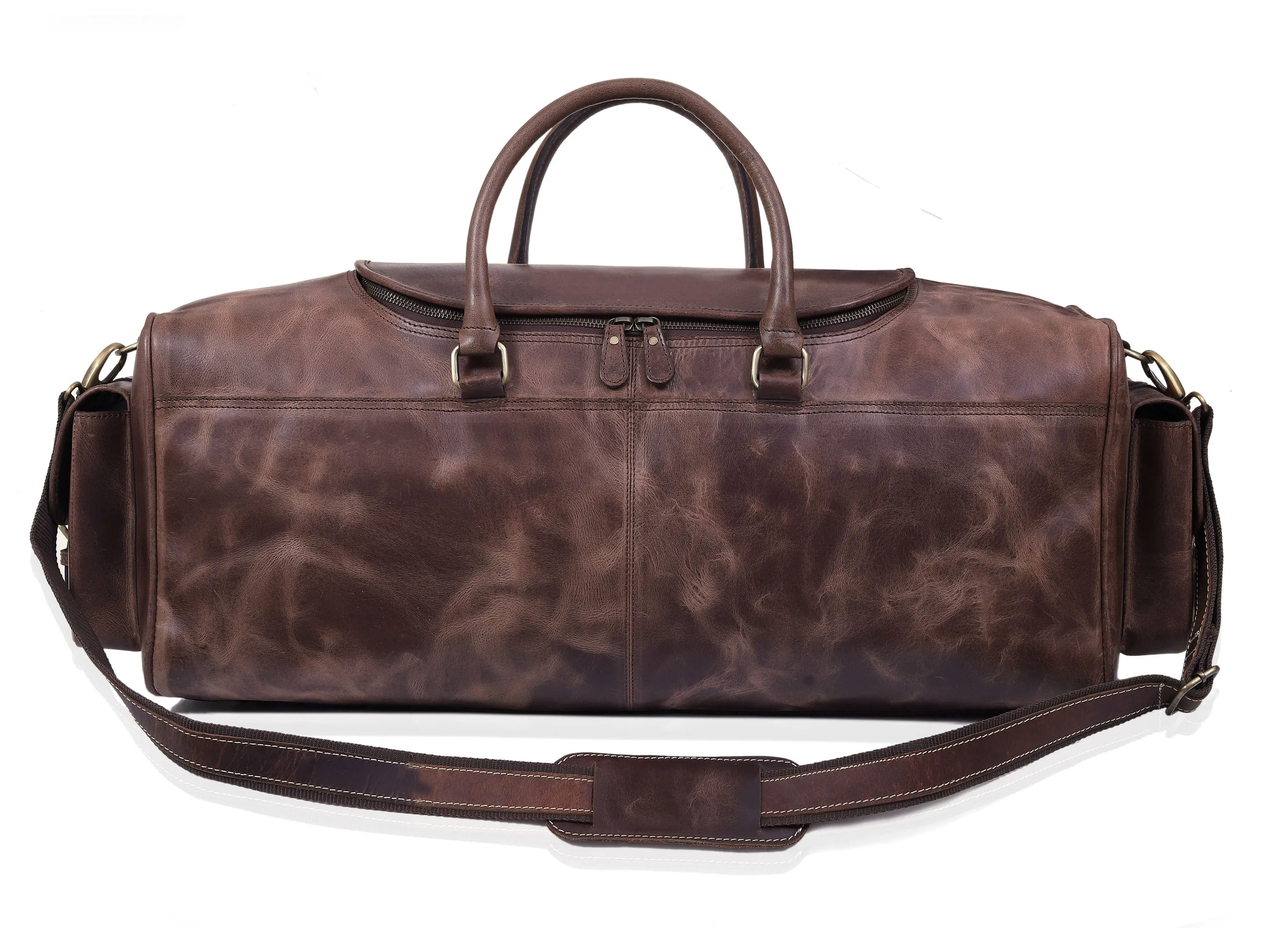 The Overnight Leather Duffle Bag