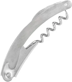 Thirsty Rhino Ketek, Professional Waiter's Corkscrew Wine Bottle Opener With Foil Cutter, Stainless Steel (Set of 6)