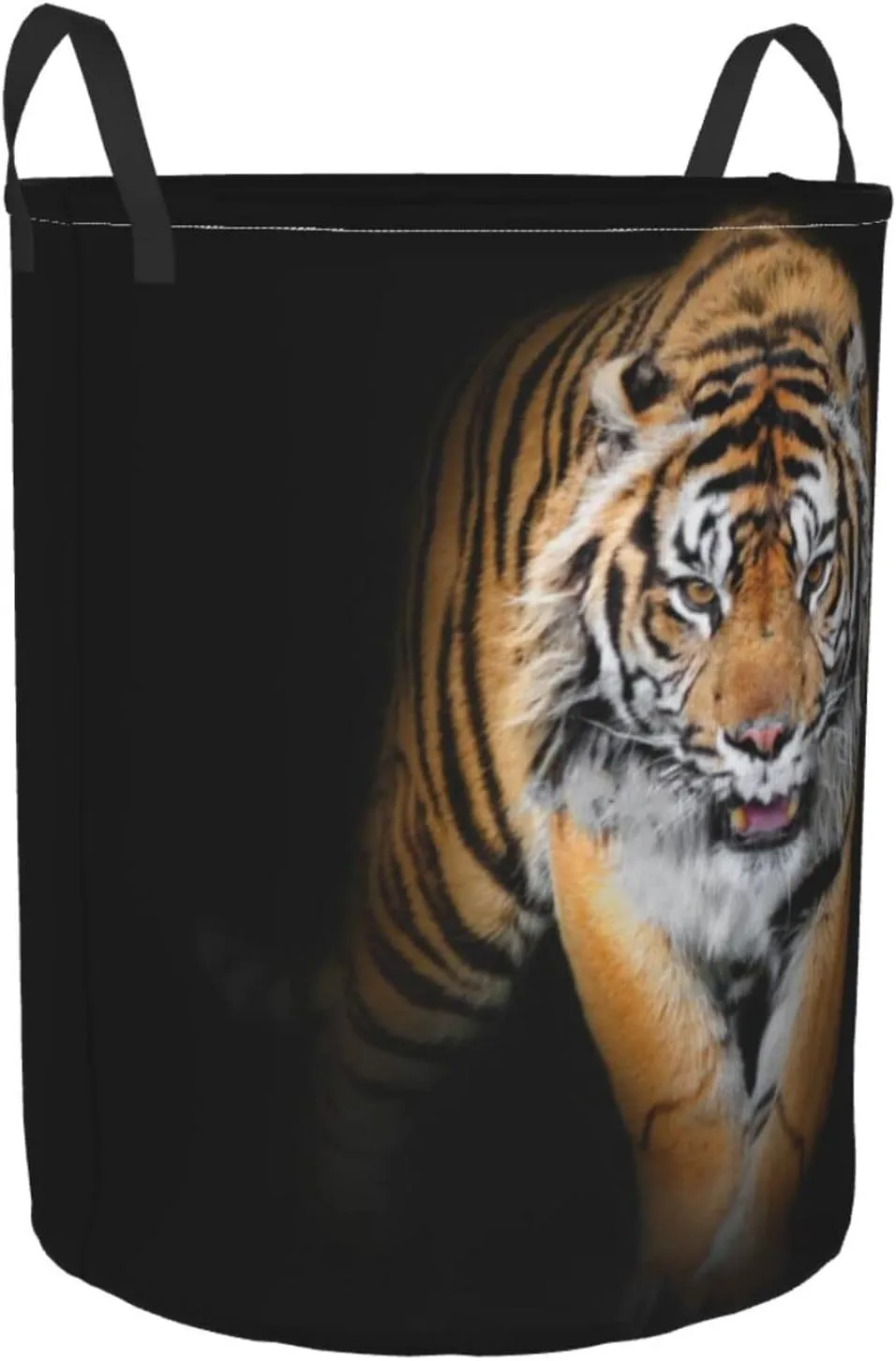 Tiger Laundry Hamper Cool Laundry Baskets Large Animal Hampers Toy Organizer Hamper Bag Dirty Clothes Storage Bin