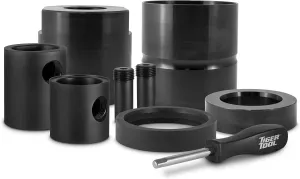 Tiger Tool Pin and Bushing Adapter 15030, to be used with the Pin & Bushing Starter Kit for Heavy Duty Semi Trucks & Equipment, Adapter Tool for Removing Pins & Bushings