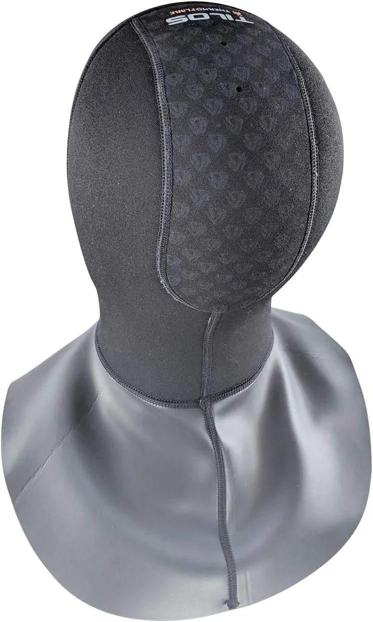 Tilos Thermoflare Eco Friendly Liner 1mm Dive Hood, Improves Warmth and Comfort