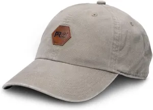 Timberland Unisex Faux Leather Logo Low Profile Cap
