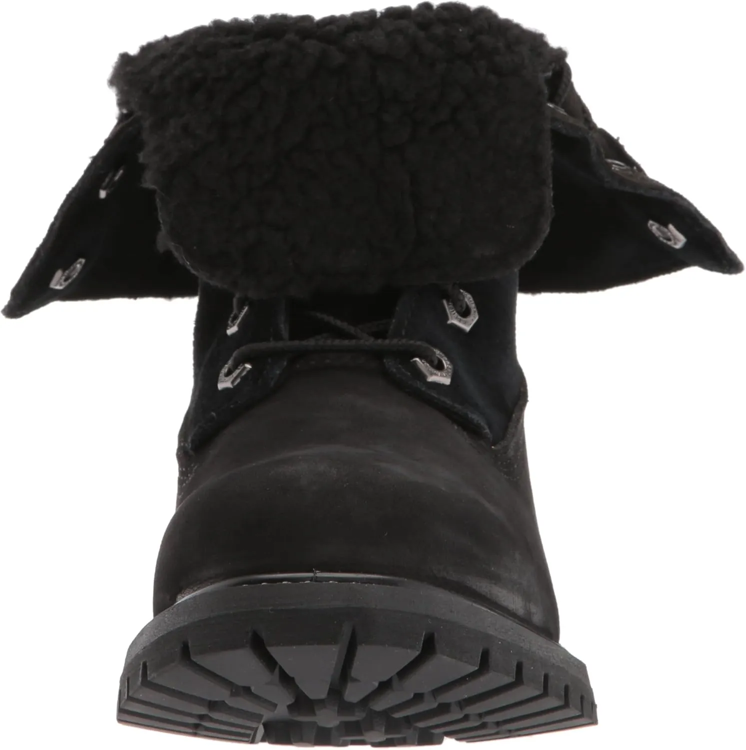 Timberland Women's Authentics Teddy Fleece Waterproof Fold-Down Nubuck Boot