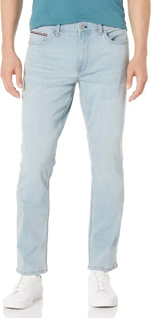 Tommy Hilfiger Men's Straight Fit Stretch Jeans
