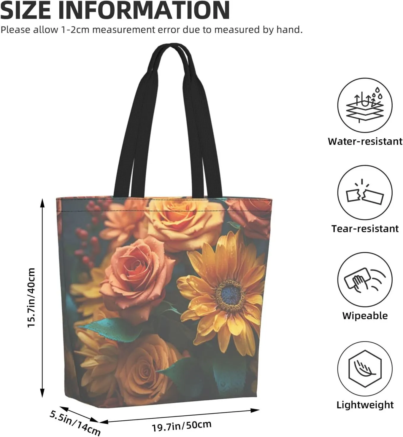 Tote Bag for Women Grocery Bag Reusable Shopping Bag Universe Starry Stars Handbag Foldable Shoulder Bag