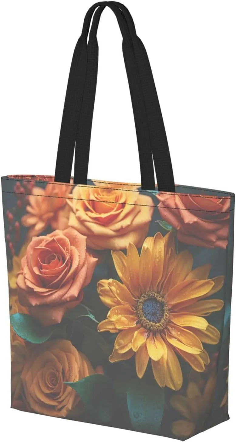 Tote Bag for Women Grocery Bag Reusable Shopping Bag Universe Starry Stars Handbag Foldable Shoulder Bag