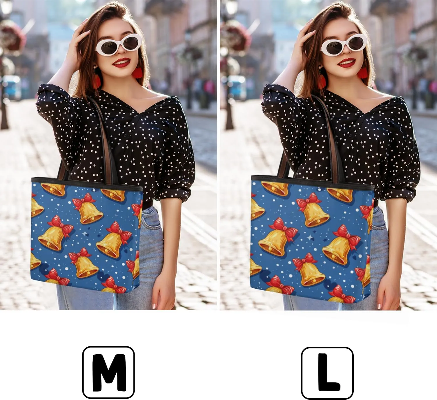 Tote Bag for Women with Zipper Large Capacity Top Handle Casual Shoulder Bag Handbag Reusable Shopping