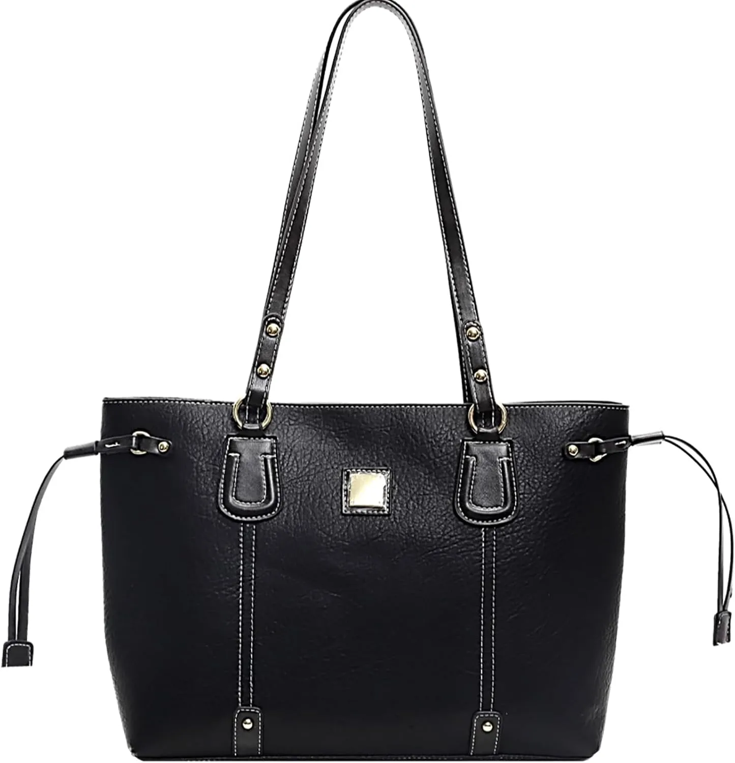 Tote Bag Zipper Shoulder Bags for Women Vegan Leather Purses and Handbags Bag Faux Leather Top Handle Satchel Bags for Women