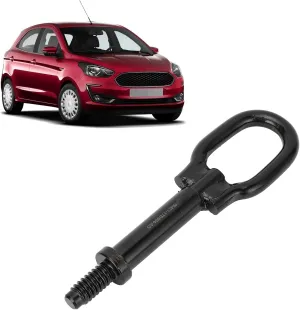 Tow Hook for Ecosport Focus Energi Mondeo, 1768868 6M2117B804AD Towing Eye Hook, Front Bumper Towing Eye Tow Hook for Car, Effective Aid in Emergencies