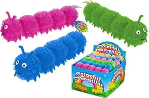 Toysmith Colorful Caterpillar Puffer Ball Party Set Bundle - (Assorted Colors) by Toysmith