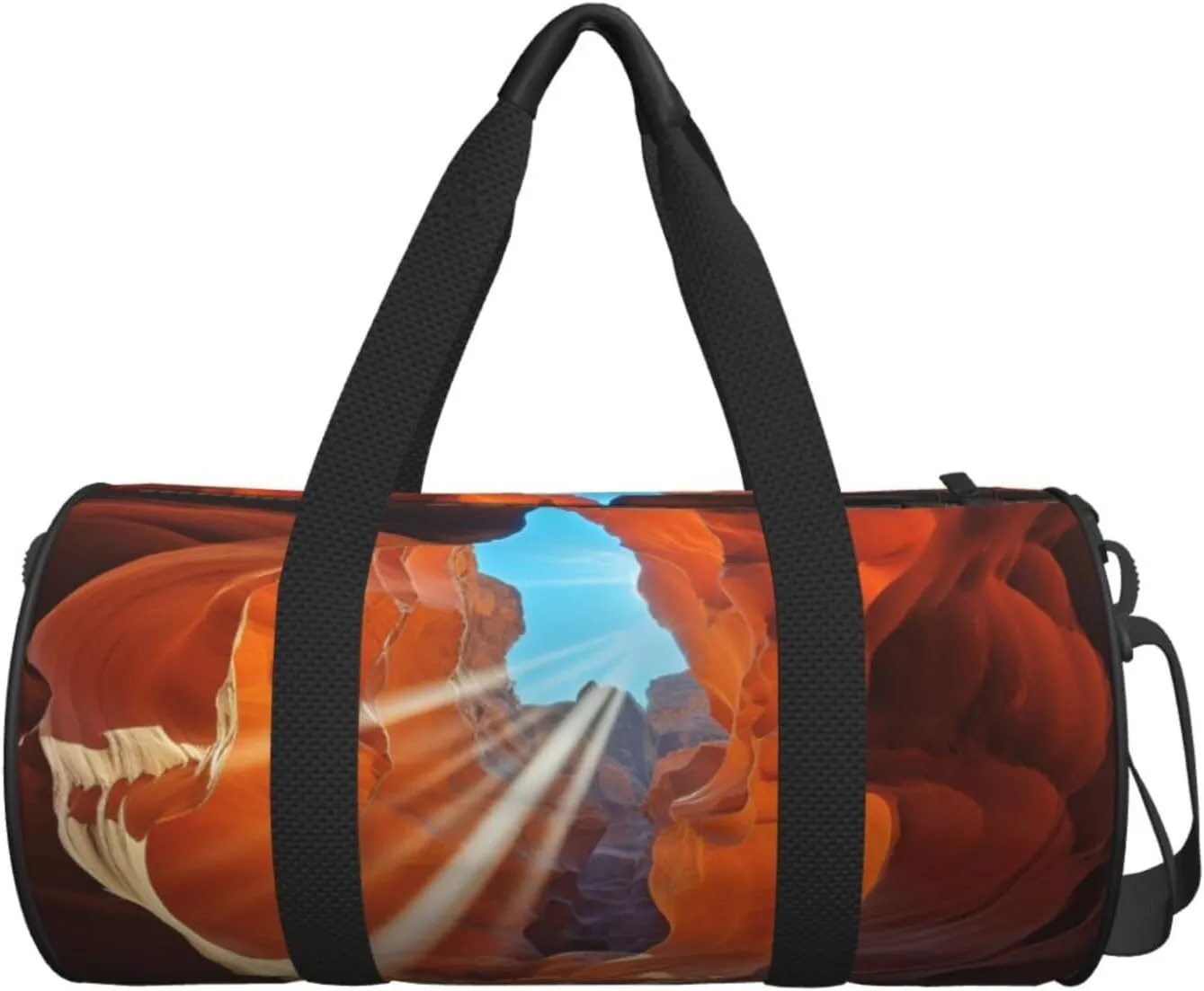 Travel Duffle Bag Weekender Bags for Men Women with Shoe Compartment Large Capacity Weekender Overnight Bag Antelope Canyon Carry On Tote Bags Sport Gym Bag for Travel Yoga