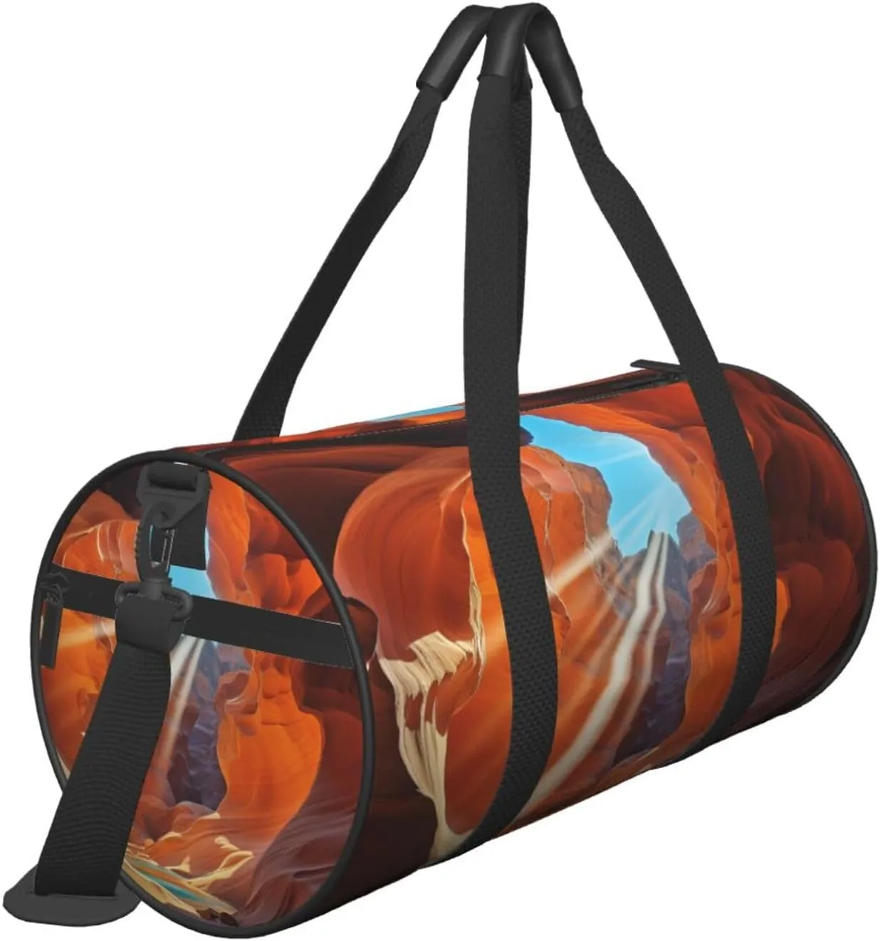Travel Duffle Bag Weekender Bags for Men Women with Shoe Compartment Large Capacity Weekender Overnight Bag Antelope Canyon Carry On Tote Bags Sport Gym Bag for Travel Yoga