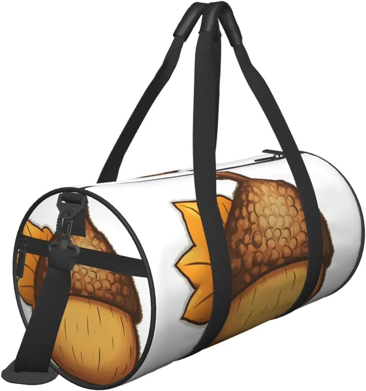 Travel Duffle Bag Weekender Bags for Men Women with Shoe Compartment Large Capacity Weekender Overnight Bag Cartoon Acorn Carry On Tote Bags Sport Gym Bag for Travel Yoga