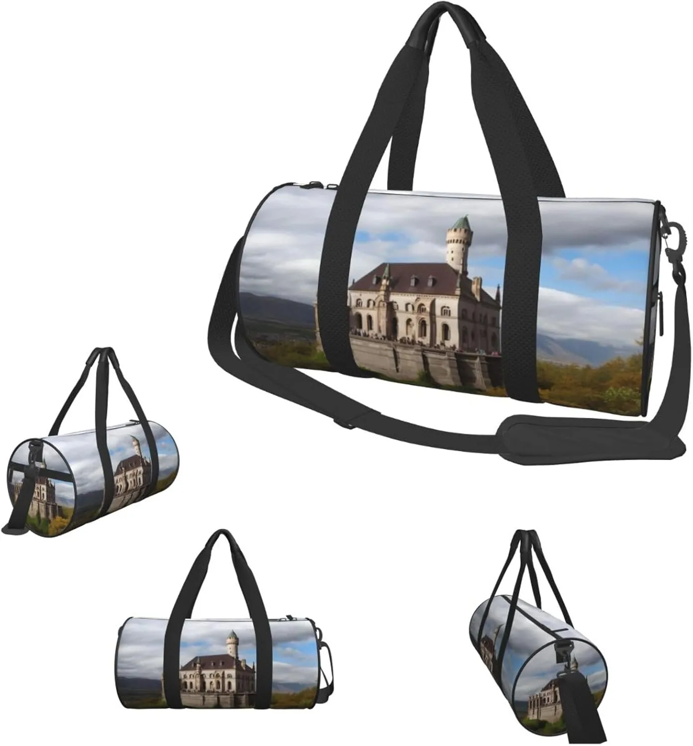 Travel Duffle Bag Weekender Bags For Men Women With Shoe Compartment Large Capacity Weekender Overnight Bag Historical Monuments Of Armenia Carry On Tote Bags Sport Gym Bag For Travel Yoga