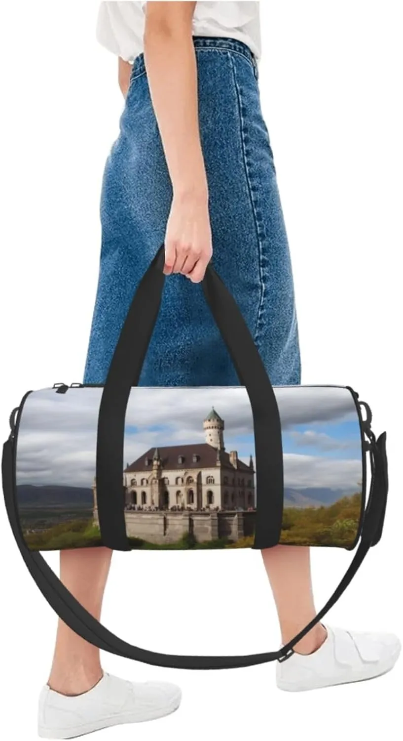 Travel Duffle Bag Weekender Bags For Men Women With Shoe Compartment Large Capacity Weekender Overnight Bag Historical Monuments Of Armenia Carry On Tote Bags Sport Gym Bag For Travel Yoga