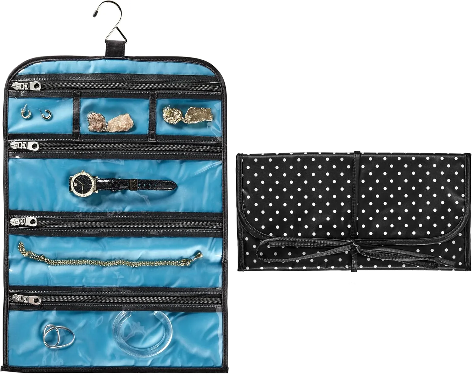 Travel Smart by Conair Jewelry Roll Bag