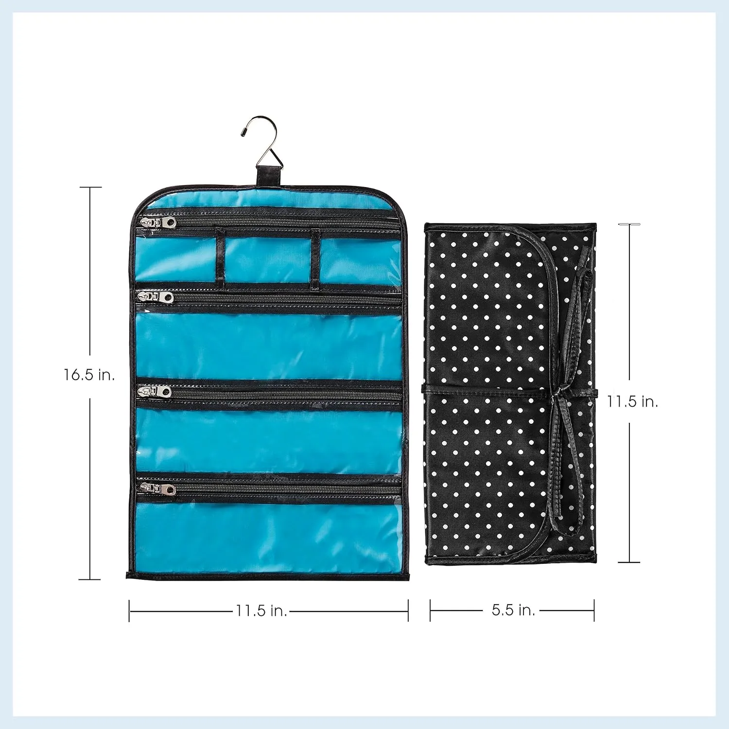 Travel Smart by Conair Jewelry Roll Bag