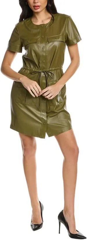 Trina Turk Women's Faux Leather Dress