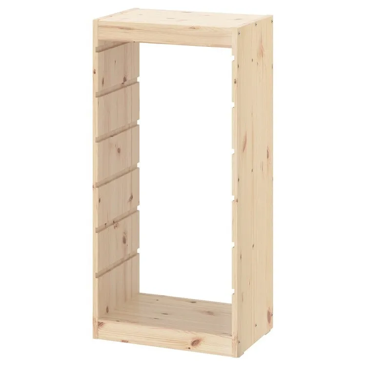 TROFAST Frame, light white stained pine, 44x91 cm, 80368834