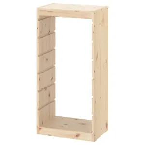 TROFAST Frame, light white stained pine, 44x91 cm, 80368834