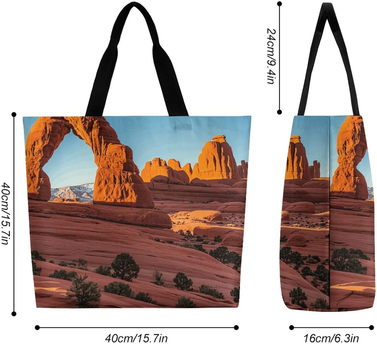 Tropical Flowers And Foliage Tote Bag for Women Reusable Grocery Shoulder Bags Shopping Bag for Travel, Groceries