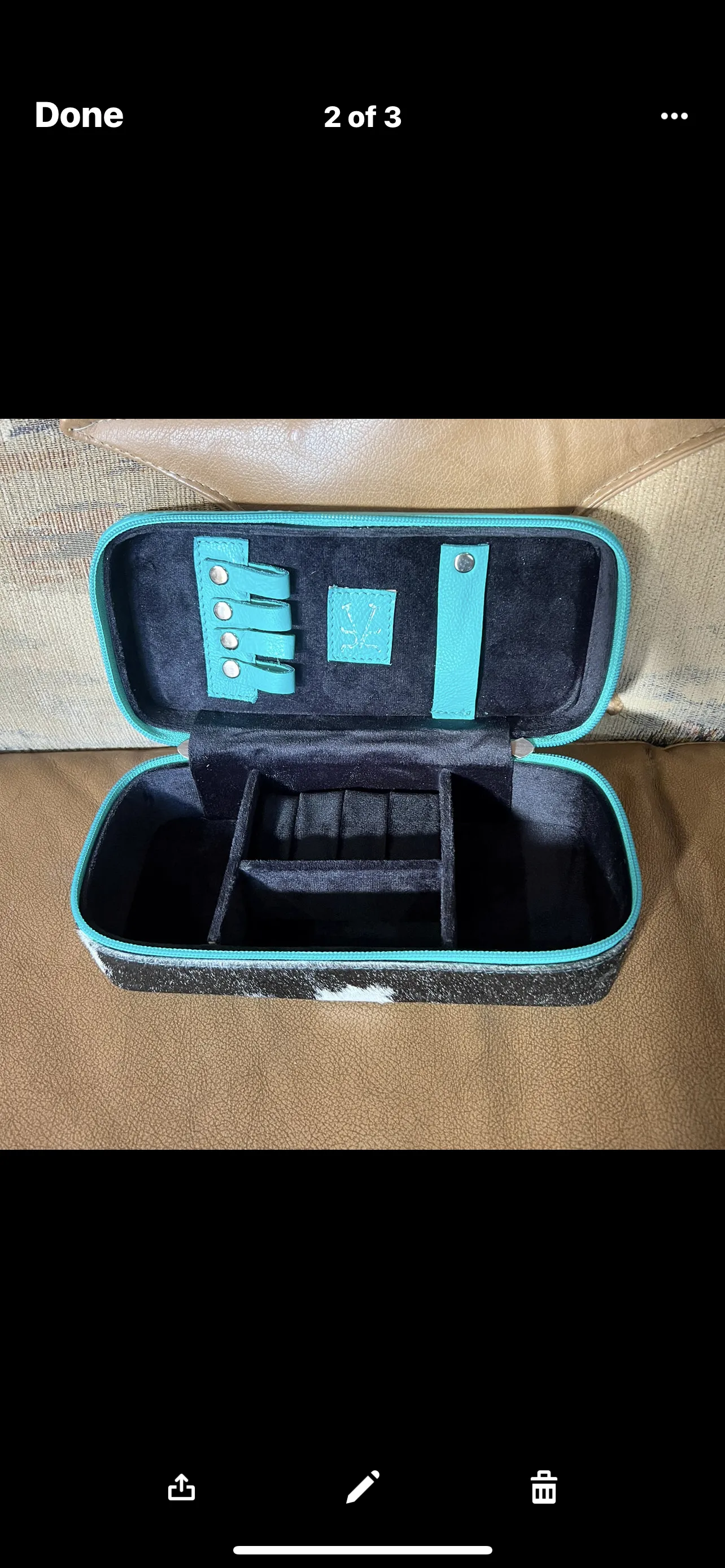 Turquoise black/rainbow acid wash mini plus