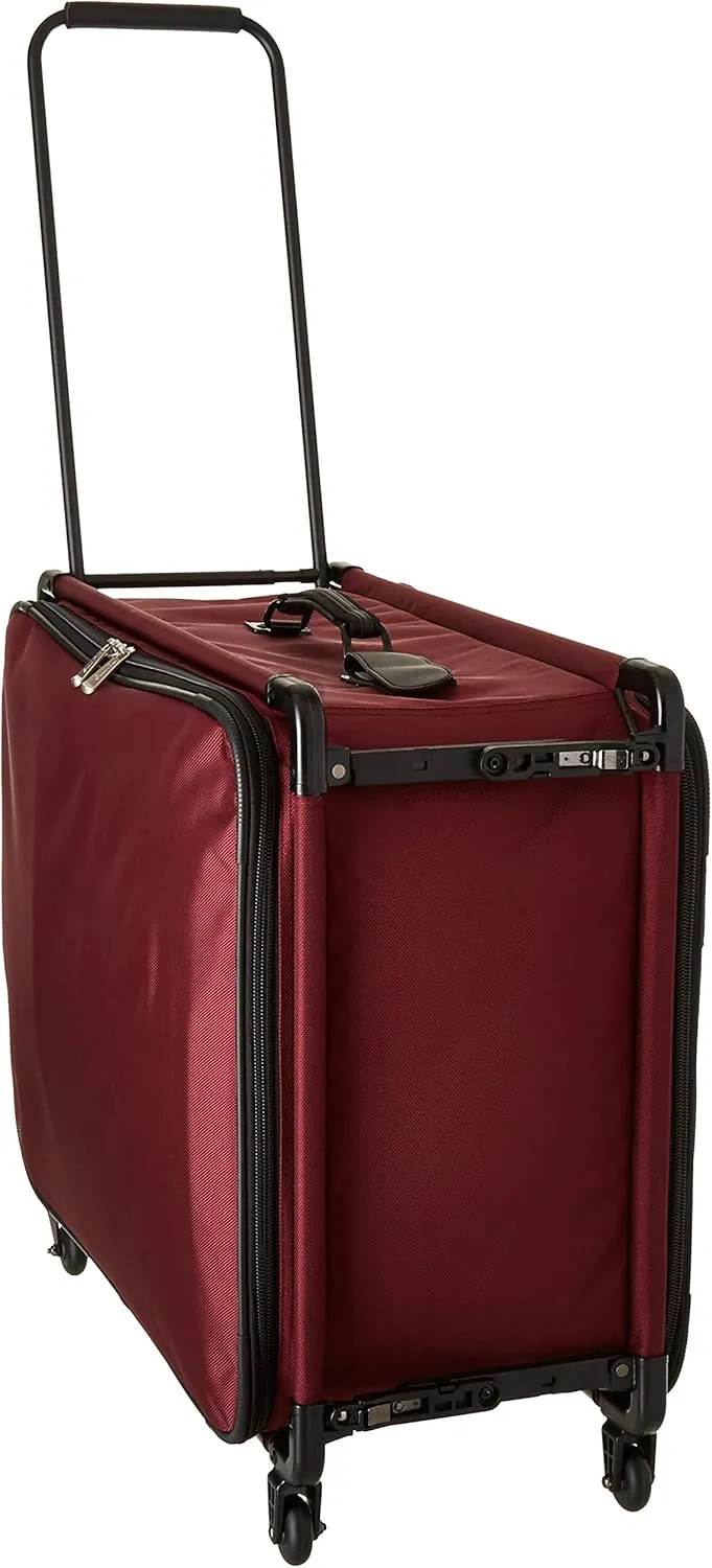 TUTTO 26 Inch Medium Pullman With Garment Bag, Burgundy, One Size