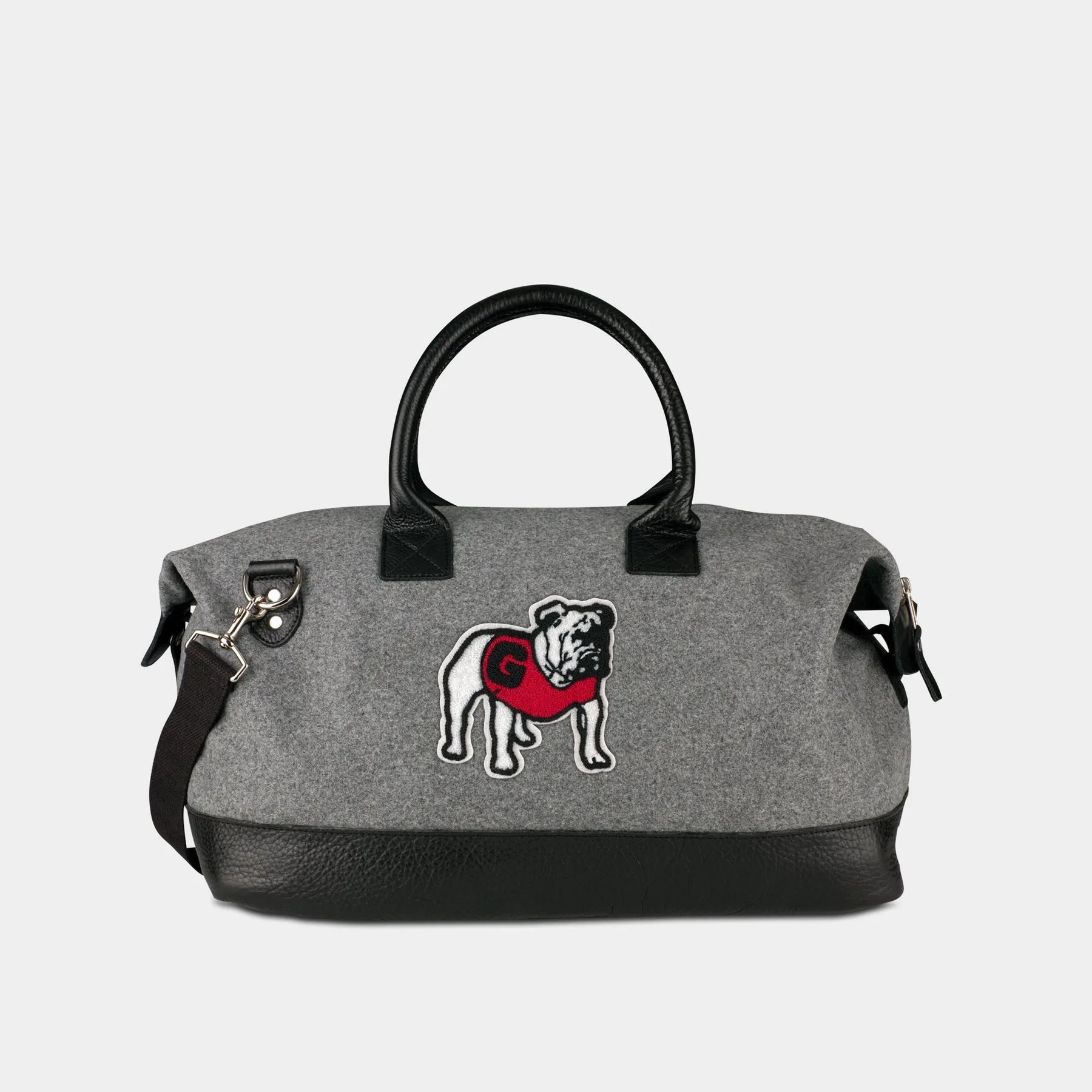 UGA "Standing Dog" Weekender Duffle in Gray