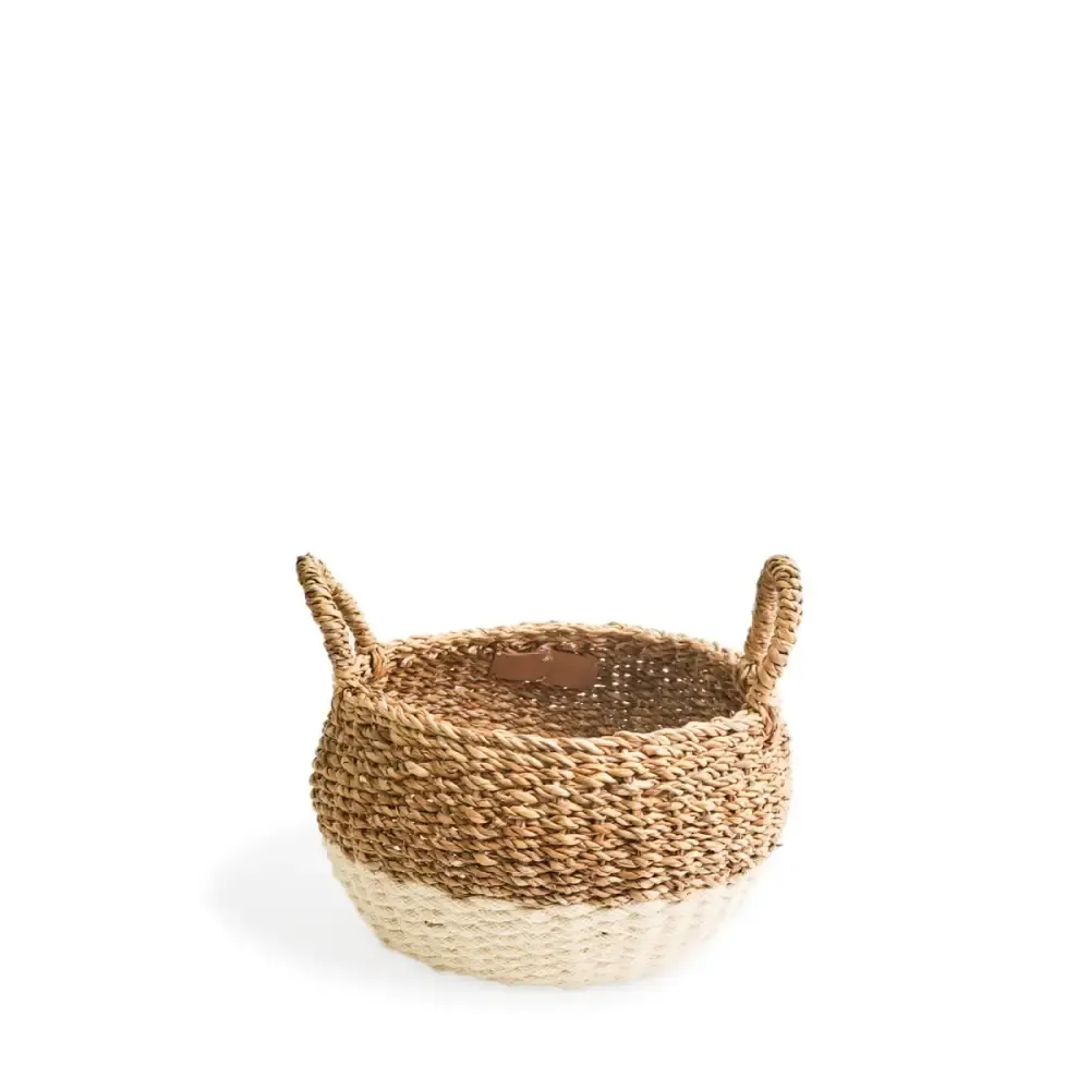 Ula Floor Baskets by Fair Trade Artisans in Natural Style