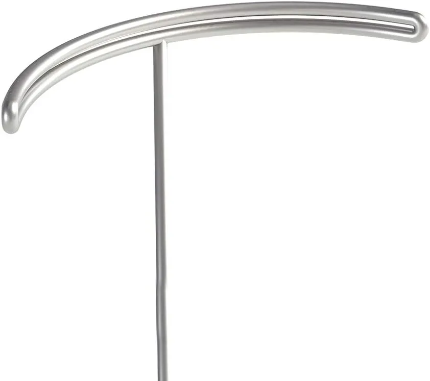 Umbra 299471-491 Tesora 3-Tier Jewelry Stand, Earring Holder, Accessory Organizer and Display, White/Nickel