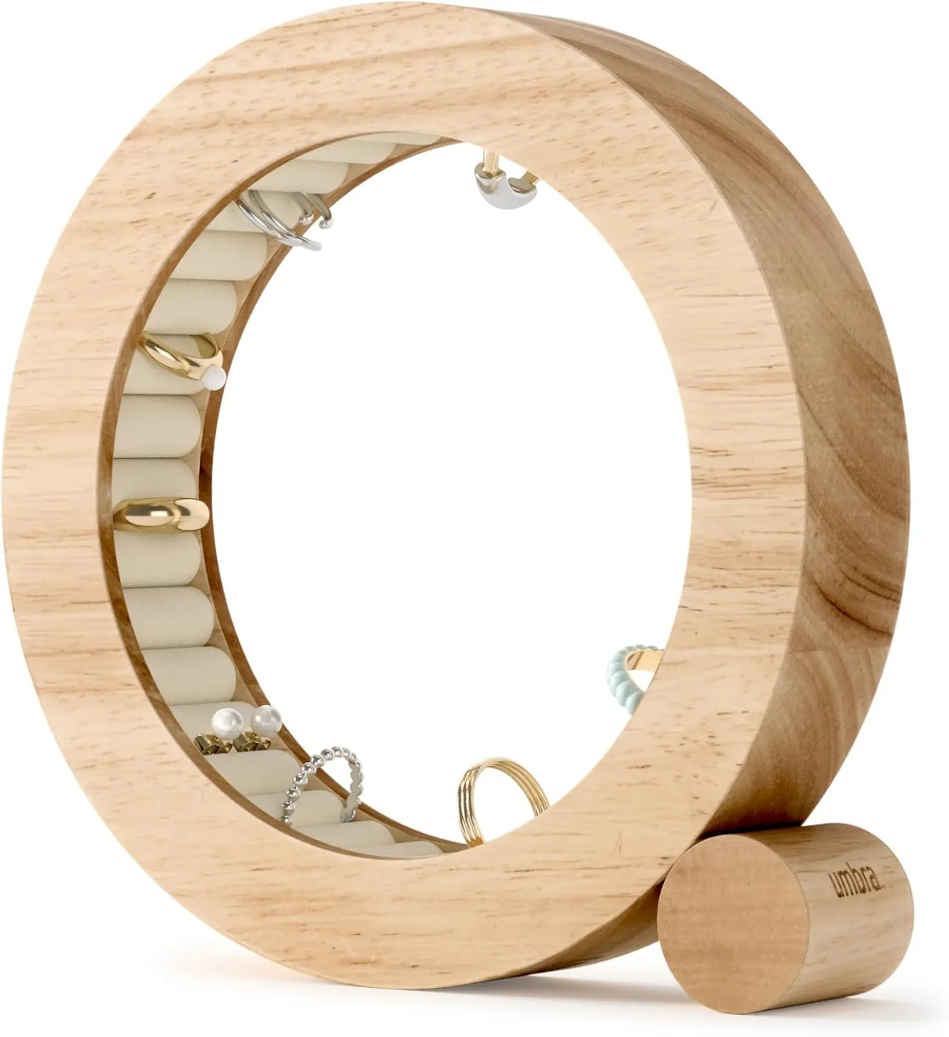 Umbra Ferris Jewelry Organizer Ring Holder, Storage Solution, Natural