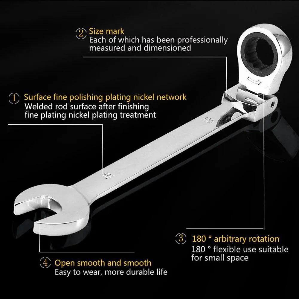 Universal Ratchet Wrench Set