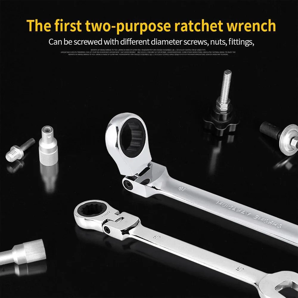 Universal Ratchet Wrench Set