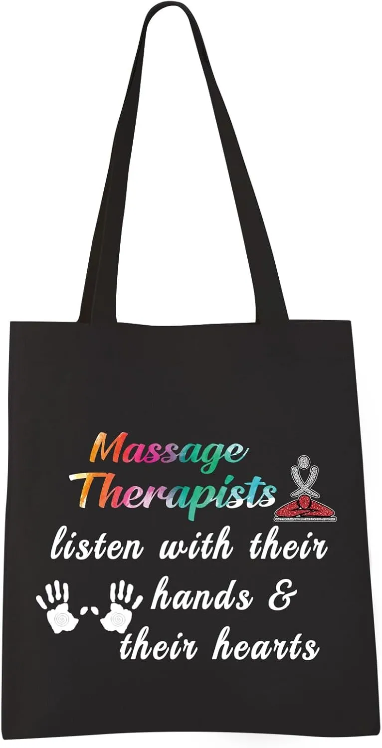 VAMSII Massage Therapist Gift Tote Bag - Massage Therapy Supplies - Masseuse & Massagist Gift
