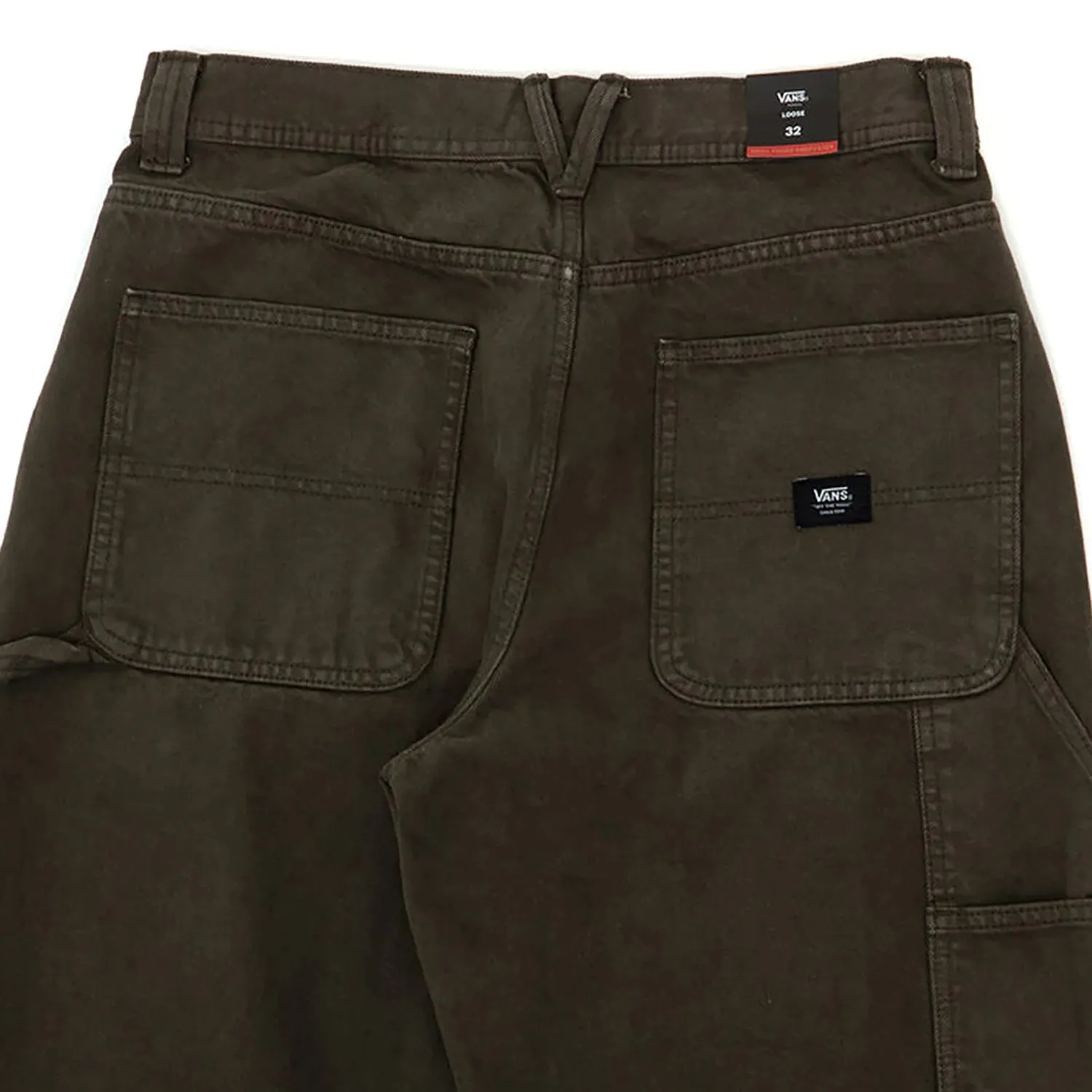 Vans Drill Chore Carpenter Loose Denim Pant Turkish Coffee