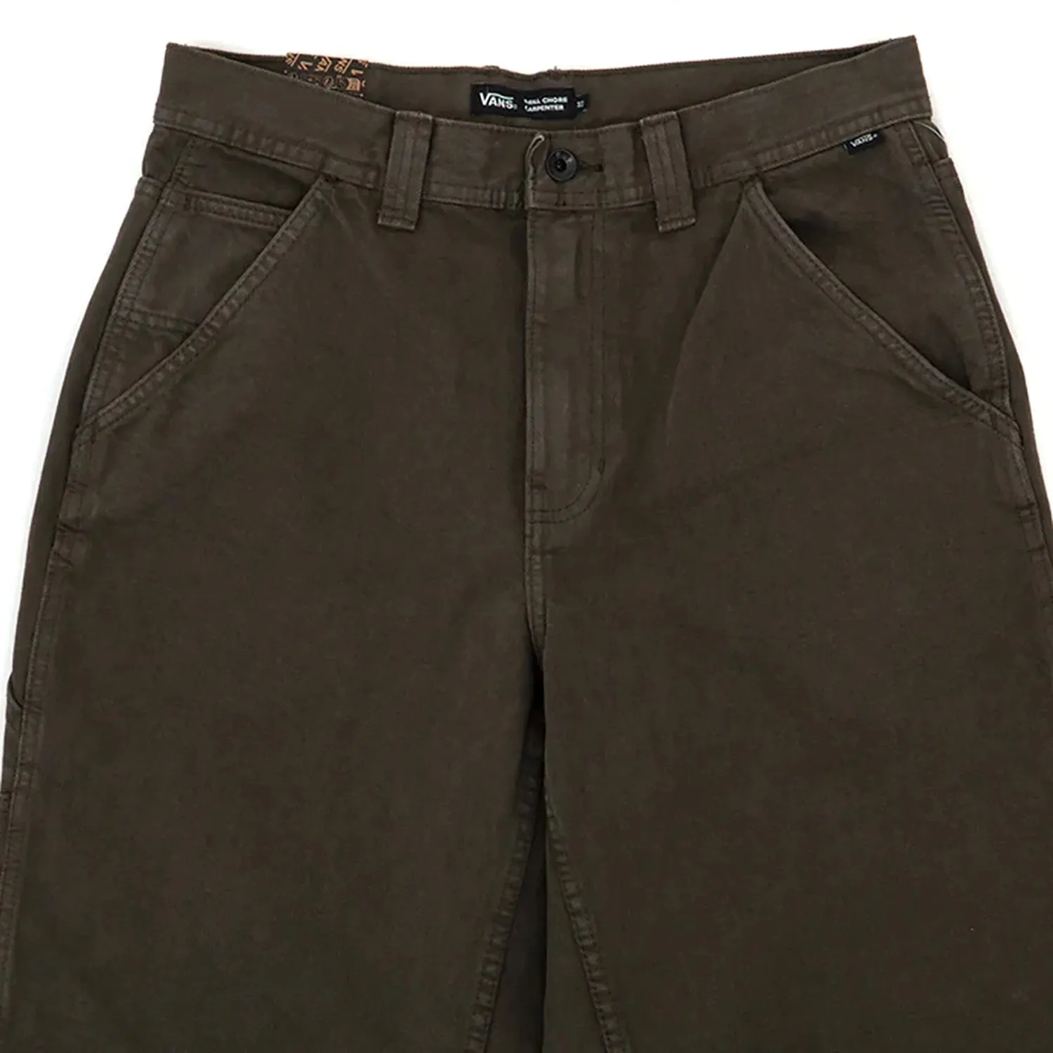 Vans Drill Chore Carpenter Loose Denim Pant Turkish Coffee