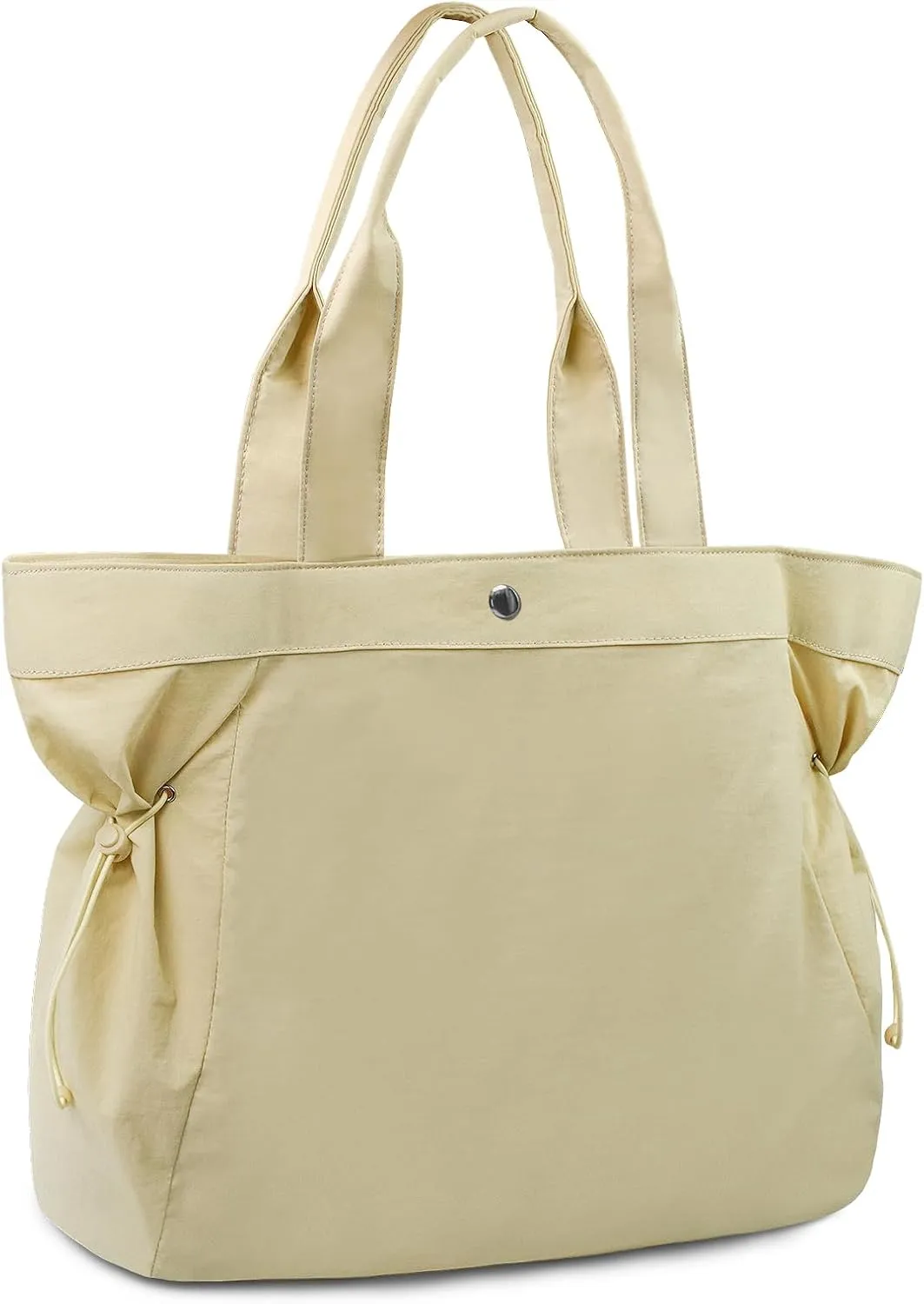 viewm Tote-Bag-for-Women - Gym Tote Bag for Women with Lulu 18L Side-Cinch Shopper Shoulder Lemon Bag Handbag for Travel Work
