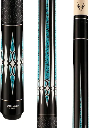 Viking Valhalla VA465 Pool Cue | HD Graphic Transfers, Linen Wrap