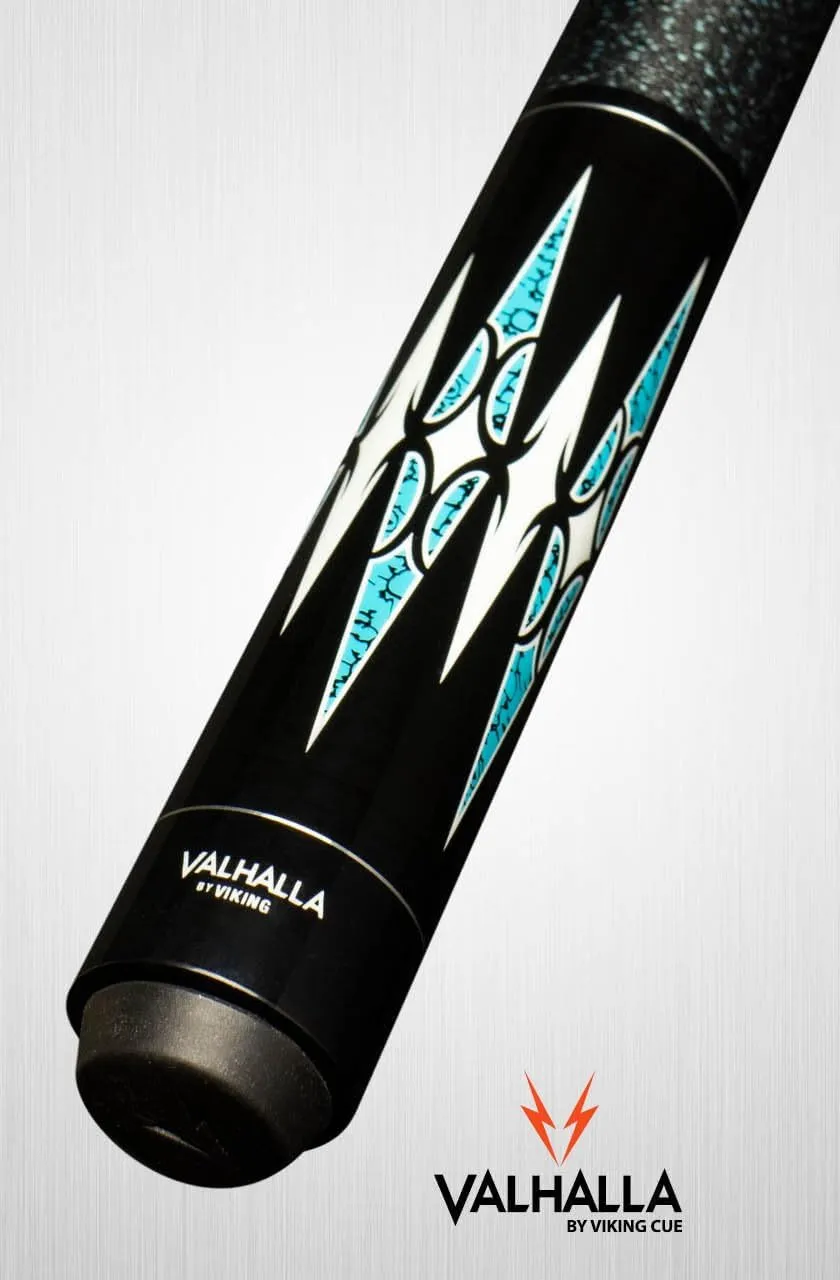 Viking Valhalla VA465 Pool Cue | HD Graphic Transfers, Linen Wrap
