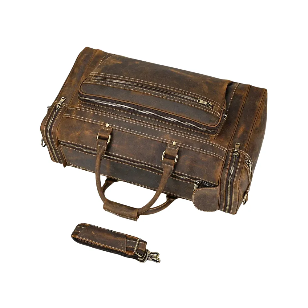 Vintage Crazy Horse Weekend Duffle