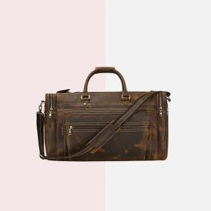 Vintage Crazy Horse Weekend Duffle